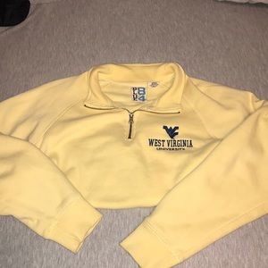 WVU quarter zip